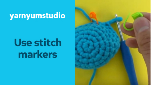 How to use a stitch marker