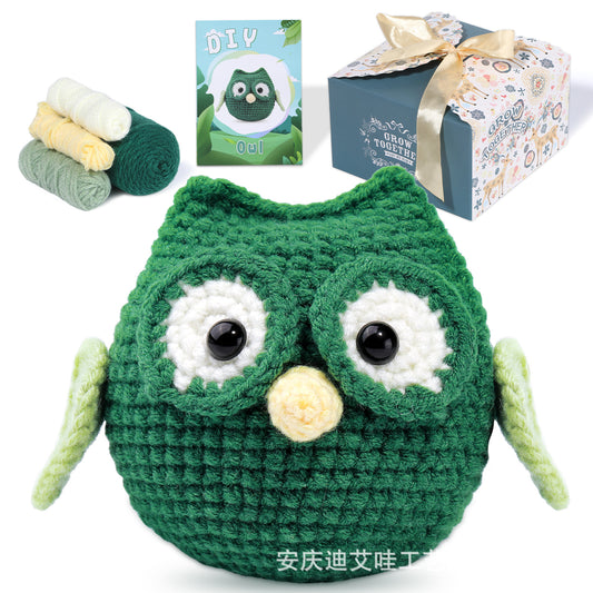 Owl Hand Crochet Kit