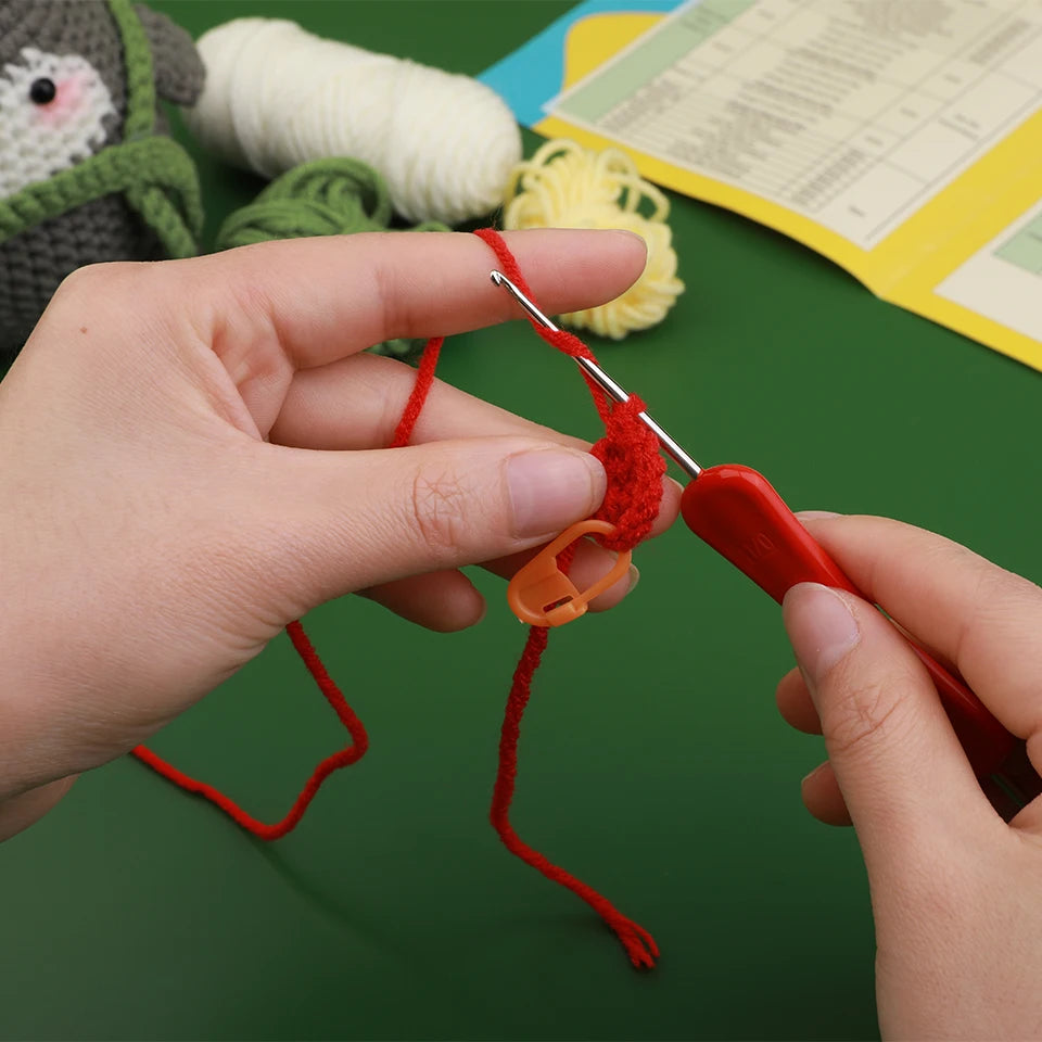 Penguin Crochet Kit – Beginner DIY Knitting Set