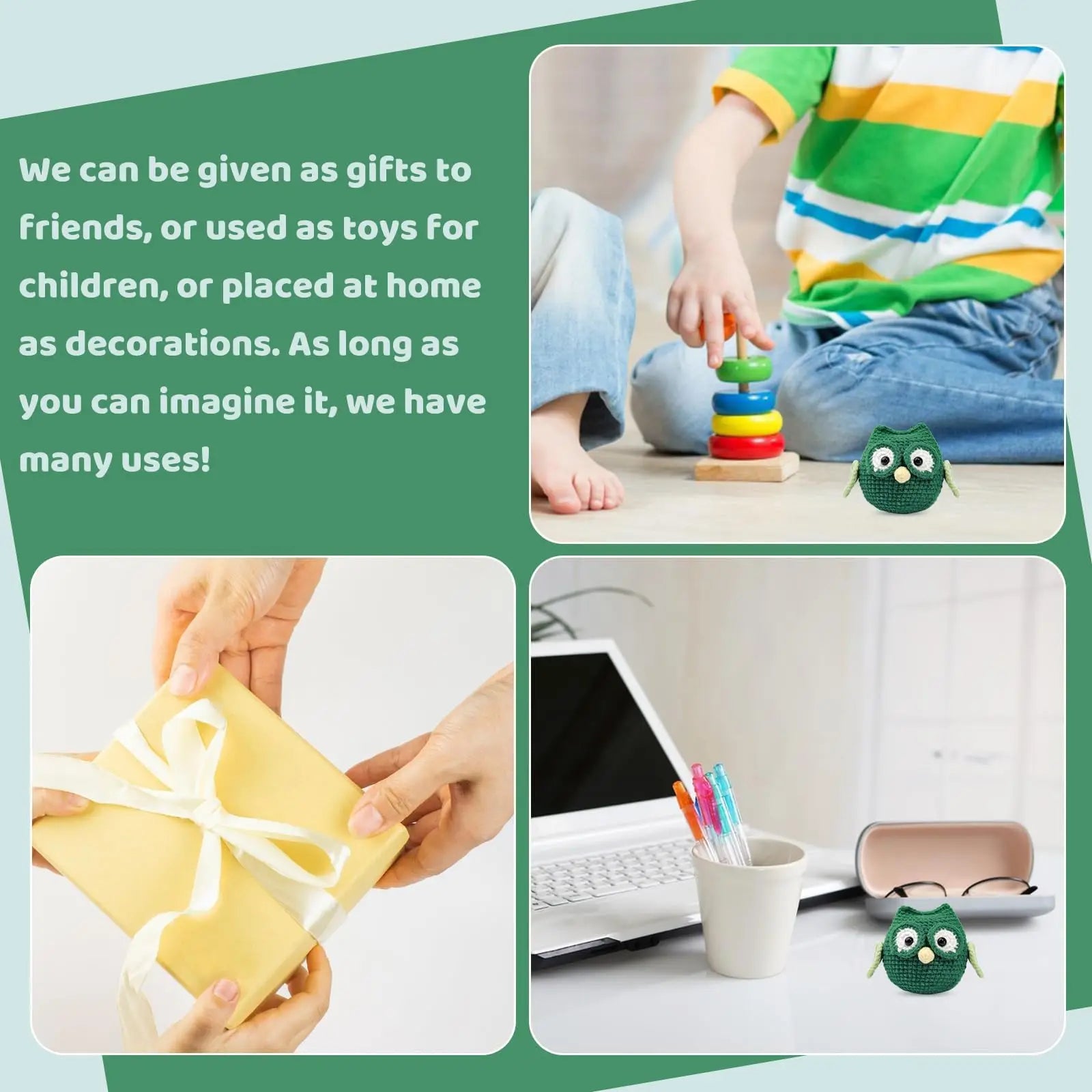 Owl Crochet Starter Kit for Beginners