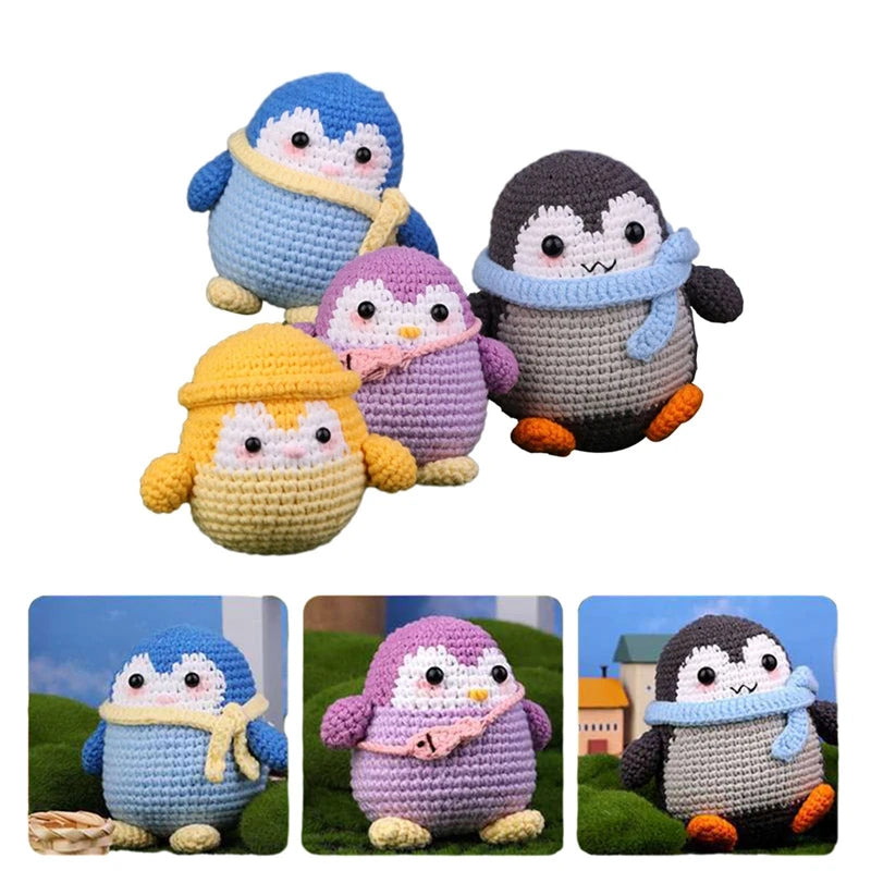 Penguin Crochet Kit for Beginners