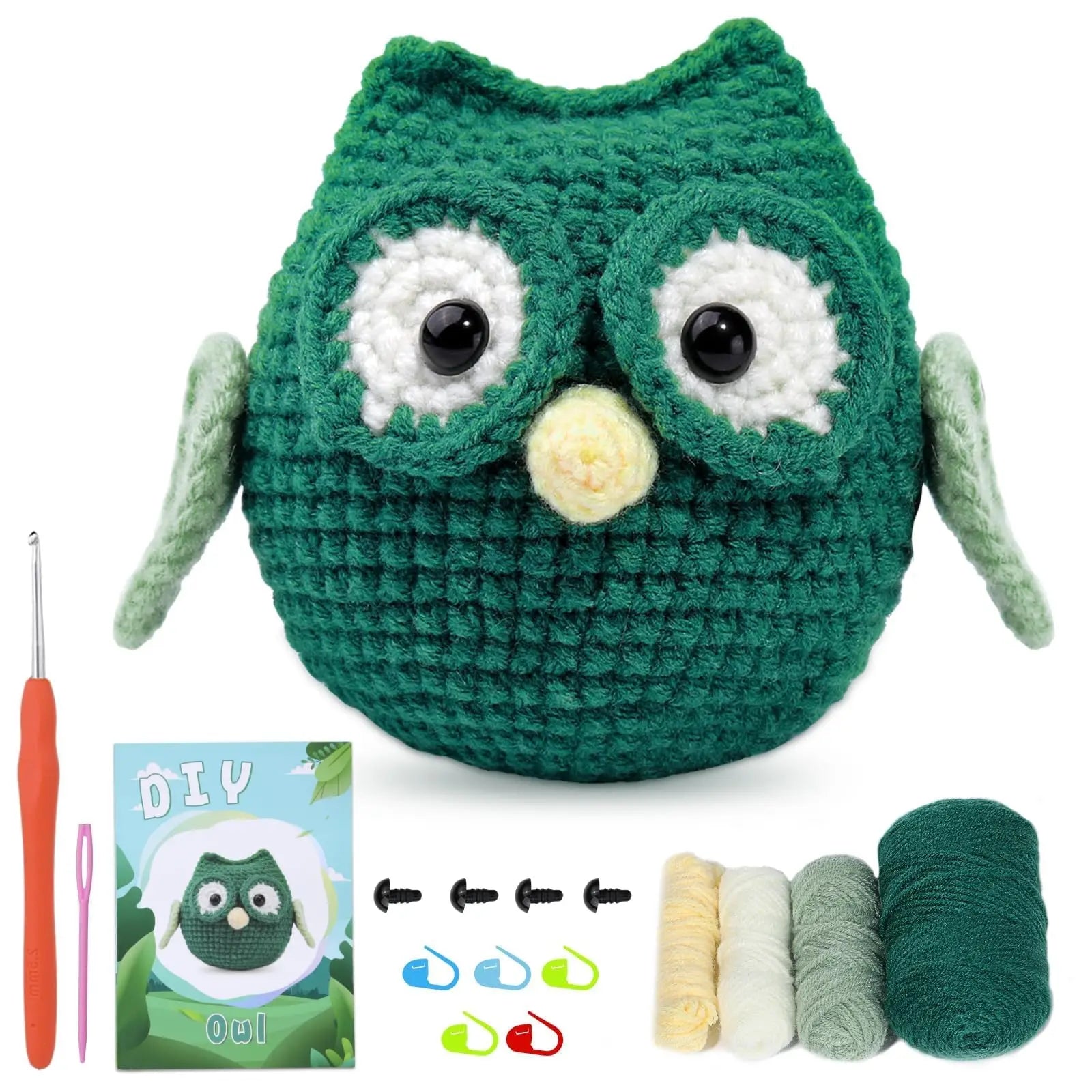 Owl Crochet Starter Kit for Beginners