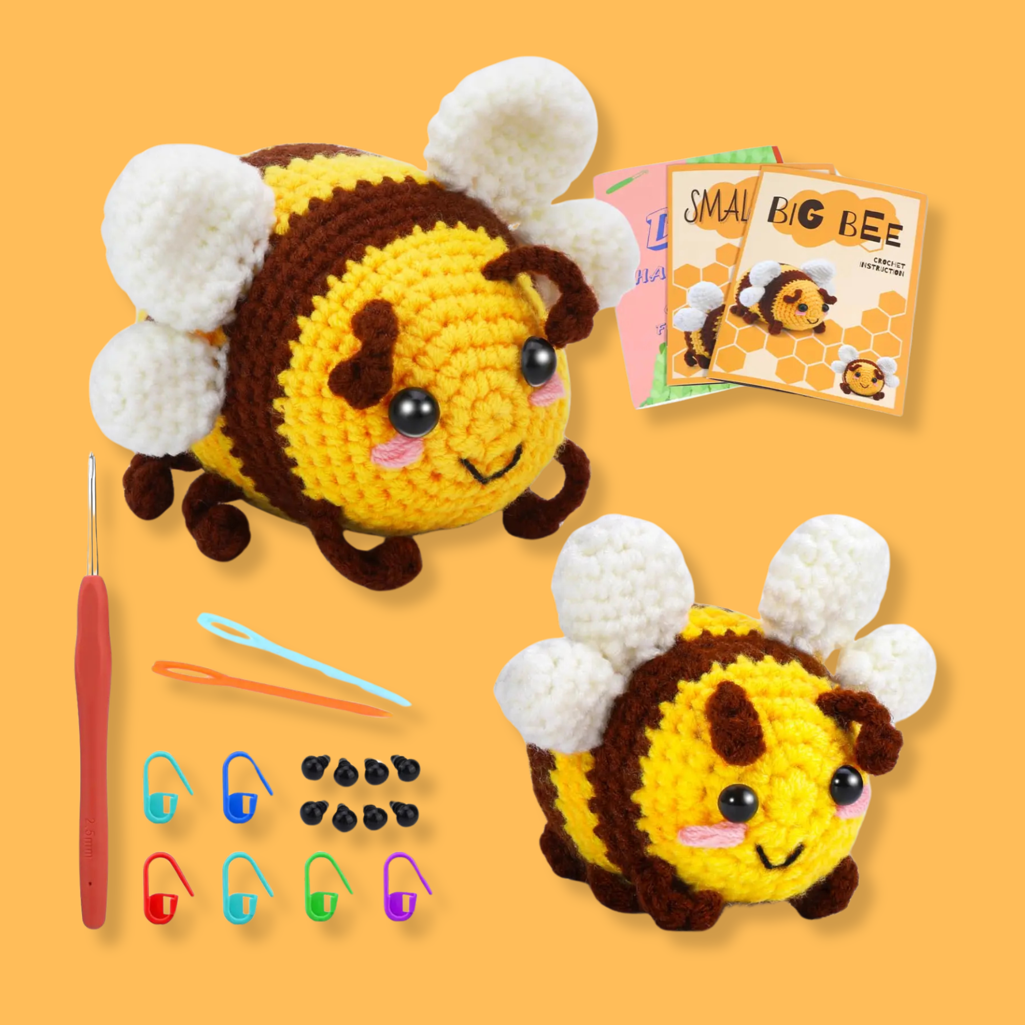 Bee Crochet Kit for Beginners