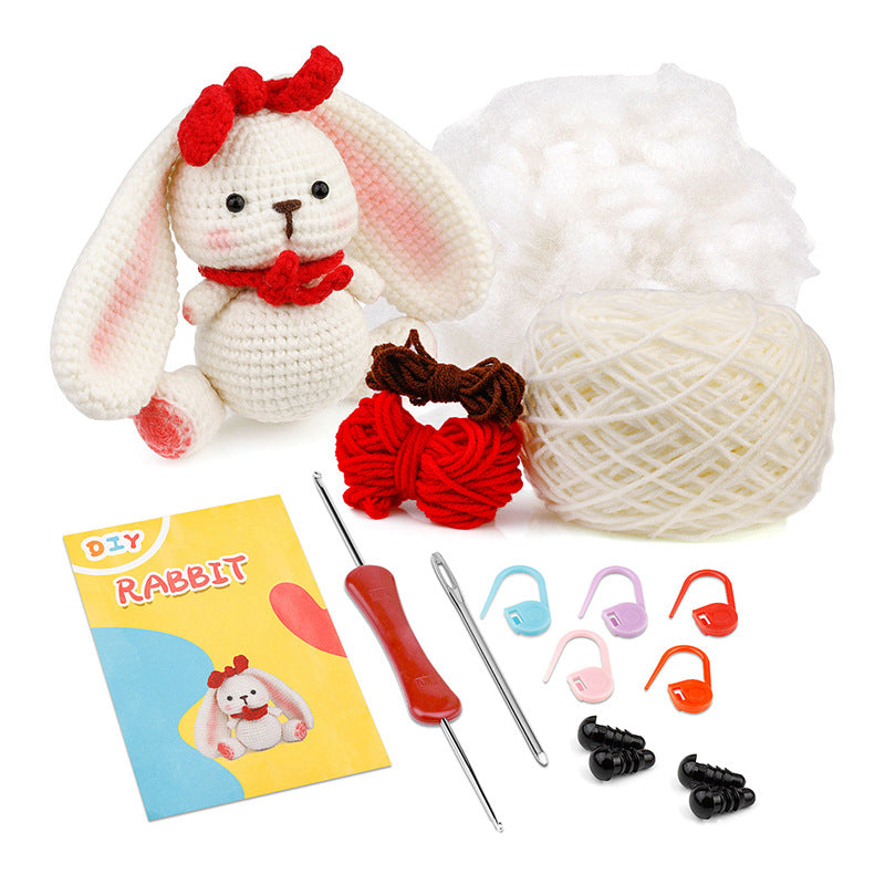 Rabbit Hand Crochet Material Kit